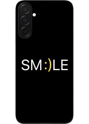 Чохол силіконовий epik для samsung galaxy a27 5g з зображенням з написом smile mood
