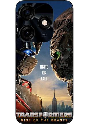 Силіконовий чохол epik для tecno spark 10c (ki5m) з картинкою трансформери звероботи