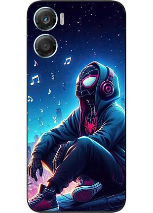 Силіконовий чохол epik для motorola g06 з принтом міський біт