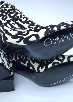 Сапоги женские леопард calvin klein 39 6