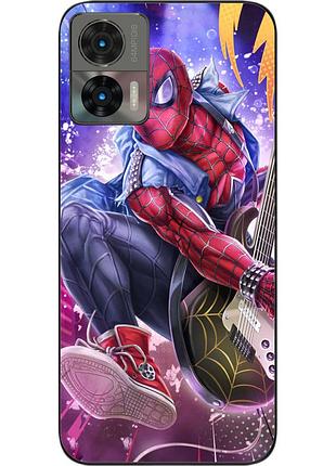 Силіконовий чохол epik для motorola edge 30 neo з картинкою spider-punk