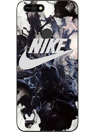 Силиконовый чехол для tecno pop 2f с картинкой nike