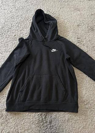 Класичне чорне худі nike