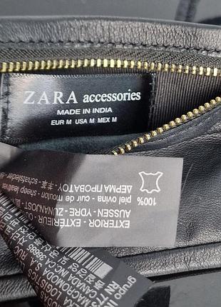 Кожаный кошелек/кросс-боди zara 5