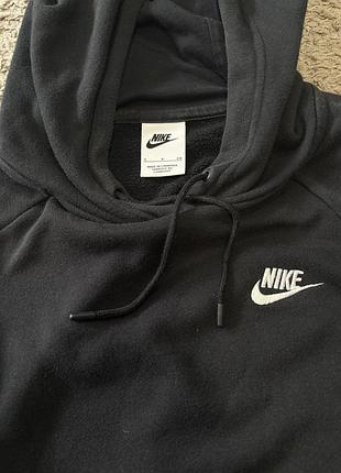 Класичне чорне худі nike 2