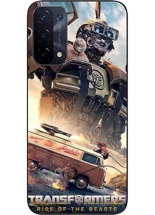Силиконовый чехол epik для oppo a54 5g с картинкой уилджек трансформеры