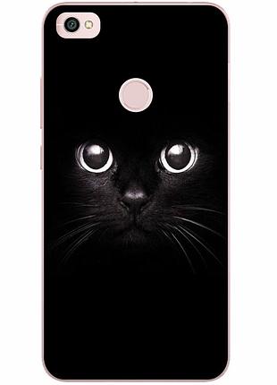 Бампер силіконовий чохол для xiaomi redmi note 5a prime з картинкою мордочка