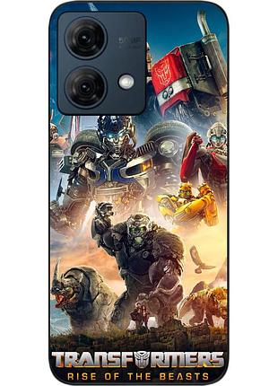 Силіконовий чохол epik для motorola moto g84 з картинкою трансформери