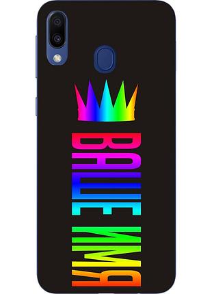 Іменний чохол для samsung galaxy a40 бампер з ім'ям друк на чохлі