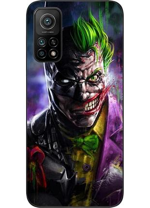 Силиконовый чехол для xiaomi mi 10t с картинкой two face