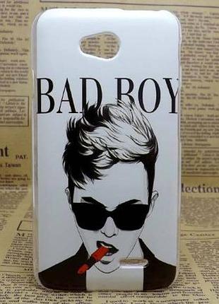 Яркие оригинальные чехлы для lg optimus l70 d325 с картинкой bad boy