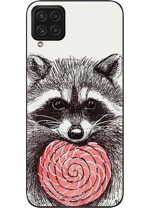 Силіконовий чохол для samsung a22 galaxy a225f з картинкою єнот