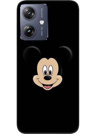 Силиконовый чехол epik для motorola g54 power с картинкой микки