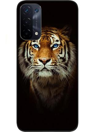 Силиконовый чехол epik для oppo a54 5g с картинкой тигр