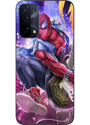 Силиконовый чехол epik для oppo a54 5g с картинкой spider-punk