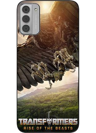 Силіконовий чохол epik для nokia g42 з картинкою ейрейзор трансформери зверобати