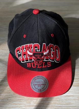 Бейсболка nba chicago bulls mitchell&ness оригинал