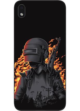 Силіконовий чохол для samsung galaxy a01 core a013f з картинкою pubg