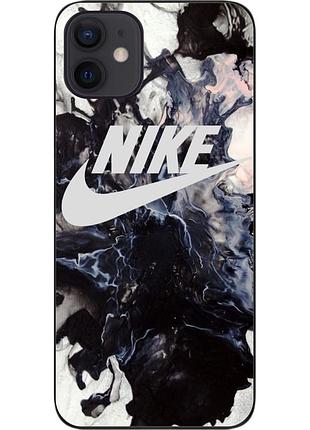 Силіконовий чохол для iphone 12 з картинкою nike
