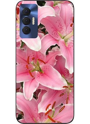 Силіконовий чохол для tecno spark 8p з картинкою