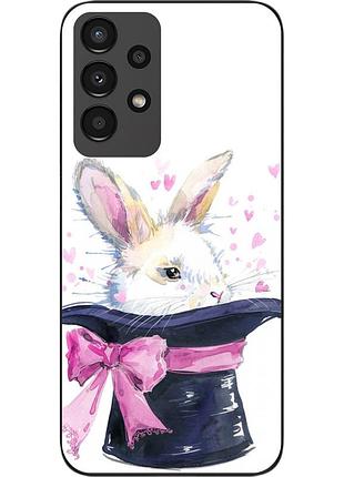 Чехол силиконовый для samsung a13 galaxy a135f с картинкой кролик