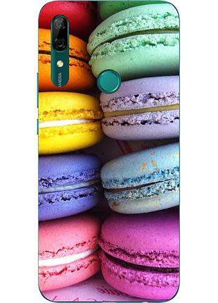 Чехол силиконовый для huawei p smart z с картинкой пирожное