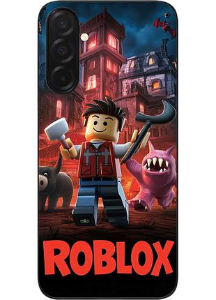 Чехол силиконовый epik для samsung galaxy a37 с принтом roblox ночь приключений