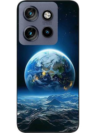 Силиконовый чехол epik для motorola edge 60 neo с картинкой новая земля