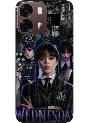 Силіконовий чохол epik для oppo a6s з картинкою темна академія nevermore