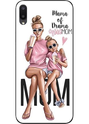 Бампер силіконовий чохол для samsung a02 galaxy a022 з картинкою мама