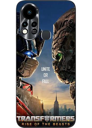 Силіконовий чохол epik для infinix hot 11s з картинкою трансформери зверобати