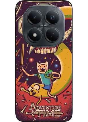 Силиконовый чехол epik для xiaomi redmi note 15 pro+ 5g с принтом adventure time битва с тьмой