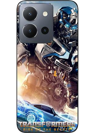 Силиконовый чехол epik для vivo y36 с картинкой мираж трансформеры