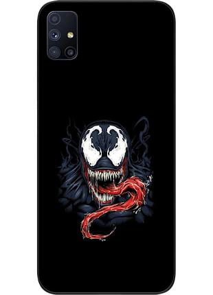 Силіконовий чохол для samsung m51 galaxy m515f з картинкою веном