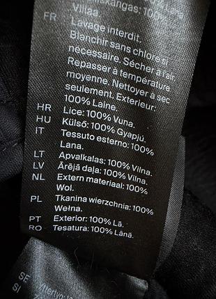Cos funnel-neck boiled-wool coat 10