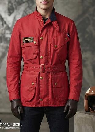 Чоловіча куртка barbour international розмір l ідеальний стан