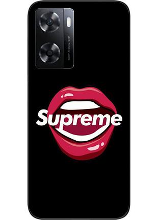 Оригинальный чехол epik для oneplus nord n20 se с картинкой губы