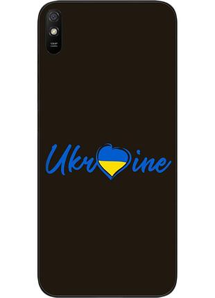 Силиконовый чехол epik для xiaomi redmi 9a с картинкой украина