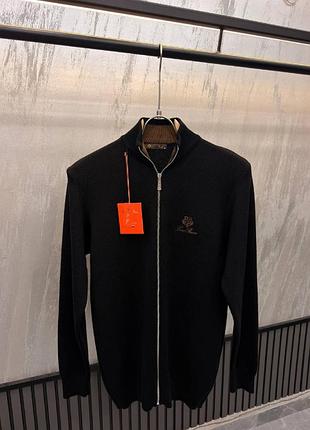 Кофта зіпка premium loro piana