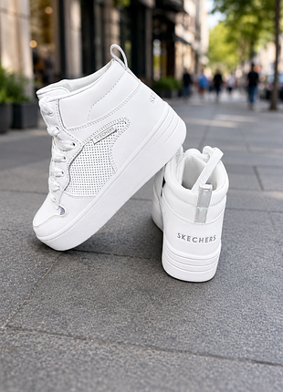 Высокие кроссовки skechers street los angeles 33, 34, 35 - стильная трендовая модель 5