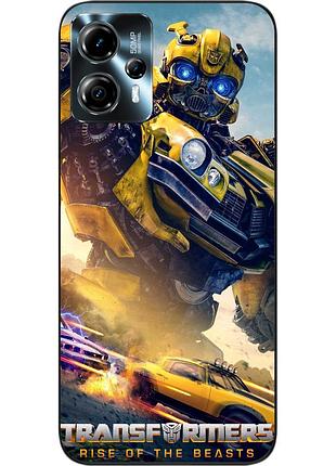 Силиконовый чехол epik для motorola moto g23 с картинкой бамблби трансформеры