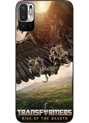 Силіконовий чохол epik для xiaomi redmi note 10 5g з картинкою ейрейзор трансформери звердоботи