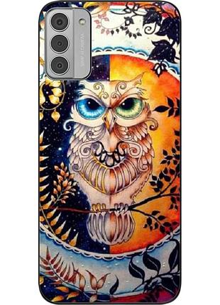 Оригинальный чехол epik для nokia g42 с картинкой сова