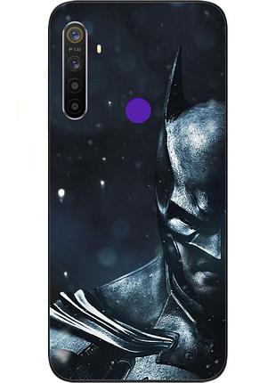Силіконовий чохол з картинкою для realme 5i бетмен