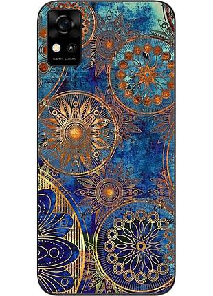 Оригинальный чехол для zte blade a31 с картинкой круги винтаж