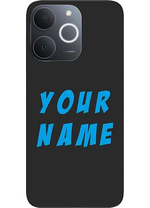 Чохол epik для realme note 70 бампер із ім'ям друк на чохлі