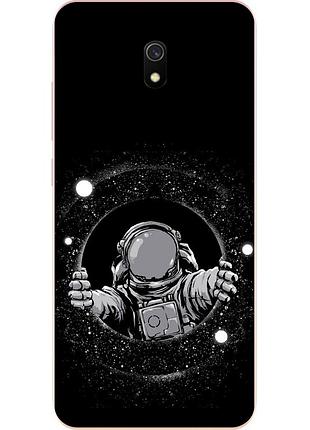 Силиконовый чехол с рисунком для xiaomi redmi 8a обзор космонавта