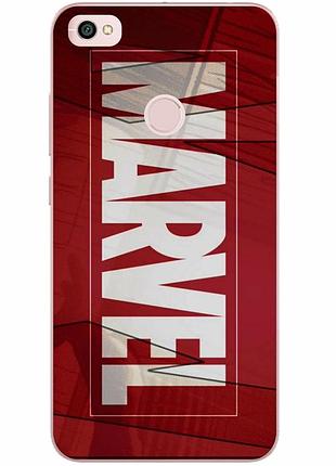 Чехол силиконовый для xiaomi redmi note 5a prime с картинкой marvel