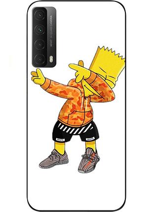 Силіконовий чохол з малюнком для huawei p smart s бравл старс