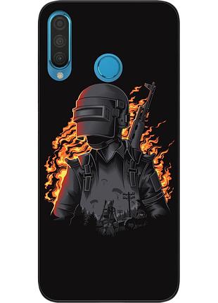 Оригінальний чохол для huawei p30 lite з картинкою pubg